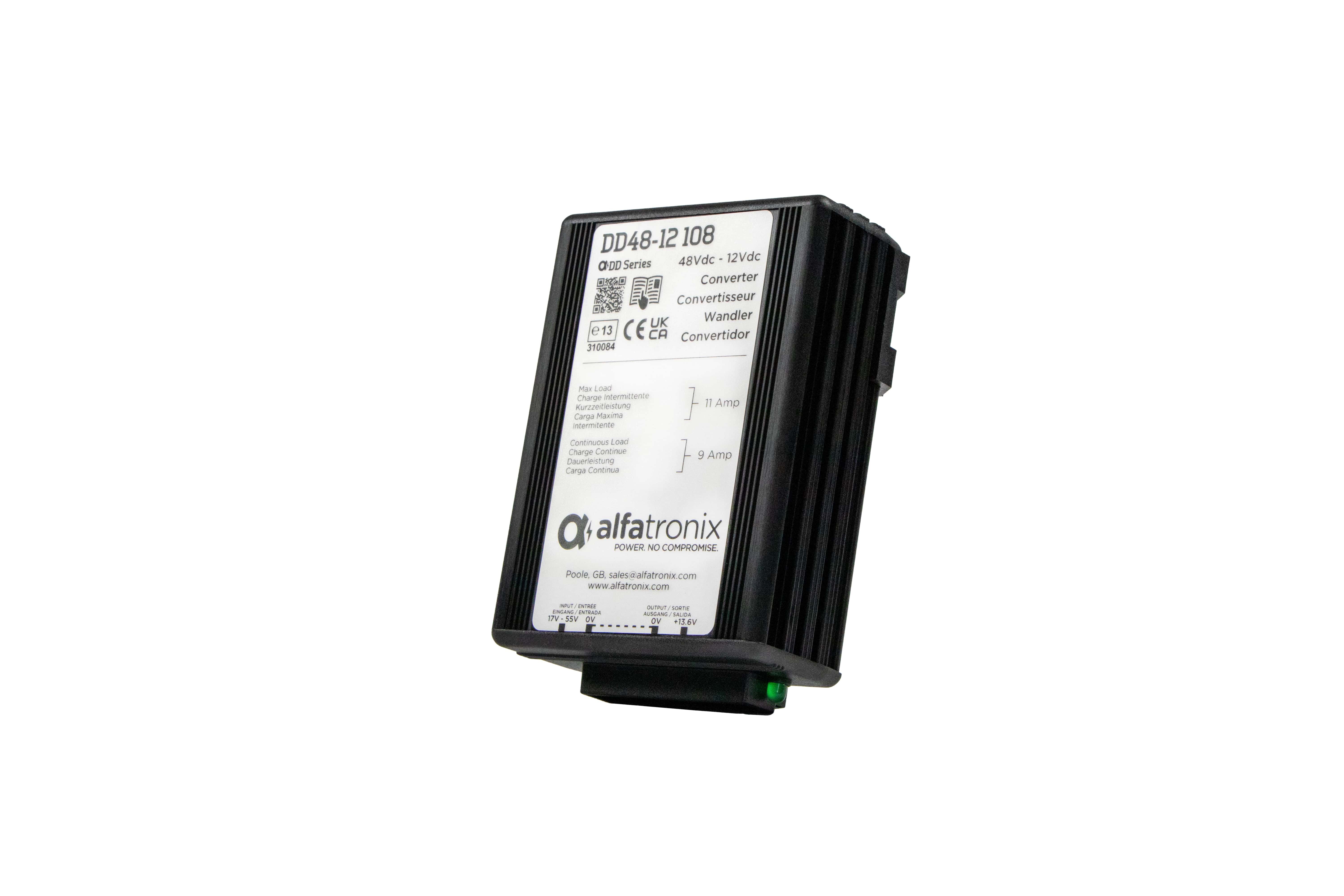 Alfatronix Spannungswandler 9 bis 11 Ampere (DD 48-12 108)
