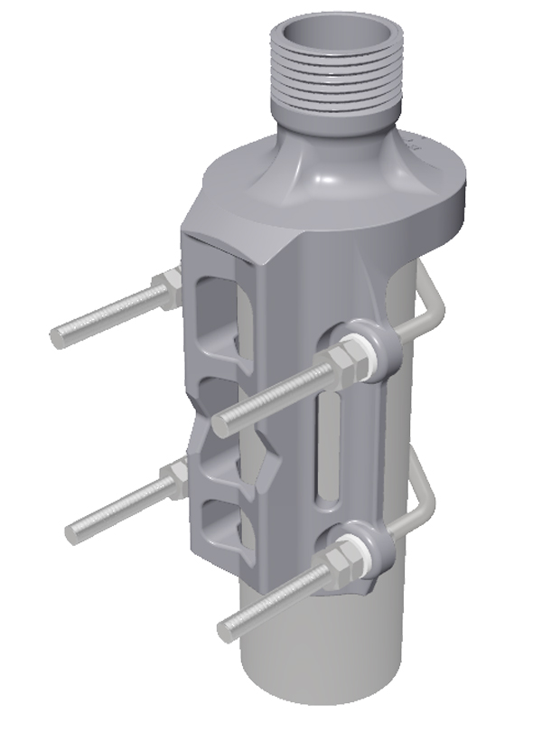 Procom Klemmfuß für 1"-Antennen (LW-SS-1")