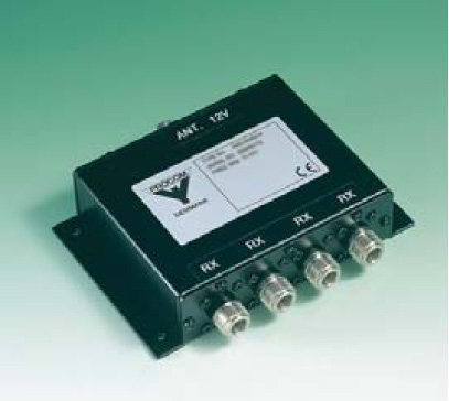 Procom 4 Kanal aktiv Empfangsverteiler, 12V (PRO-MARHP4-4-3-2-12V)