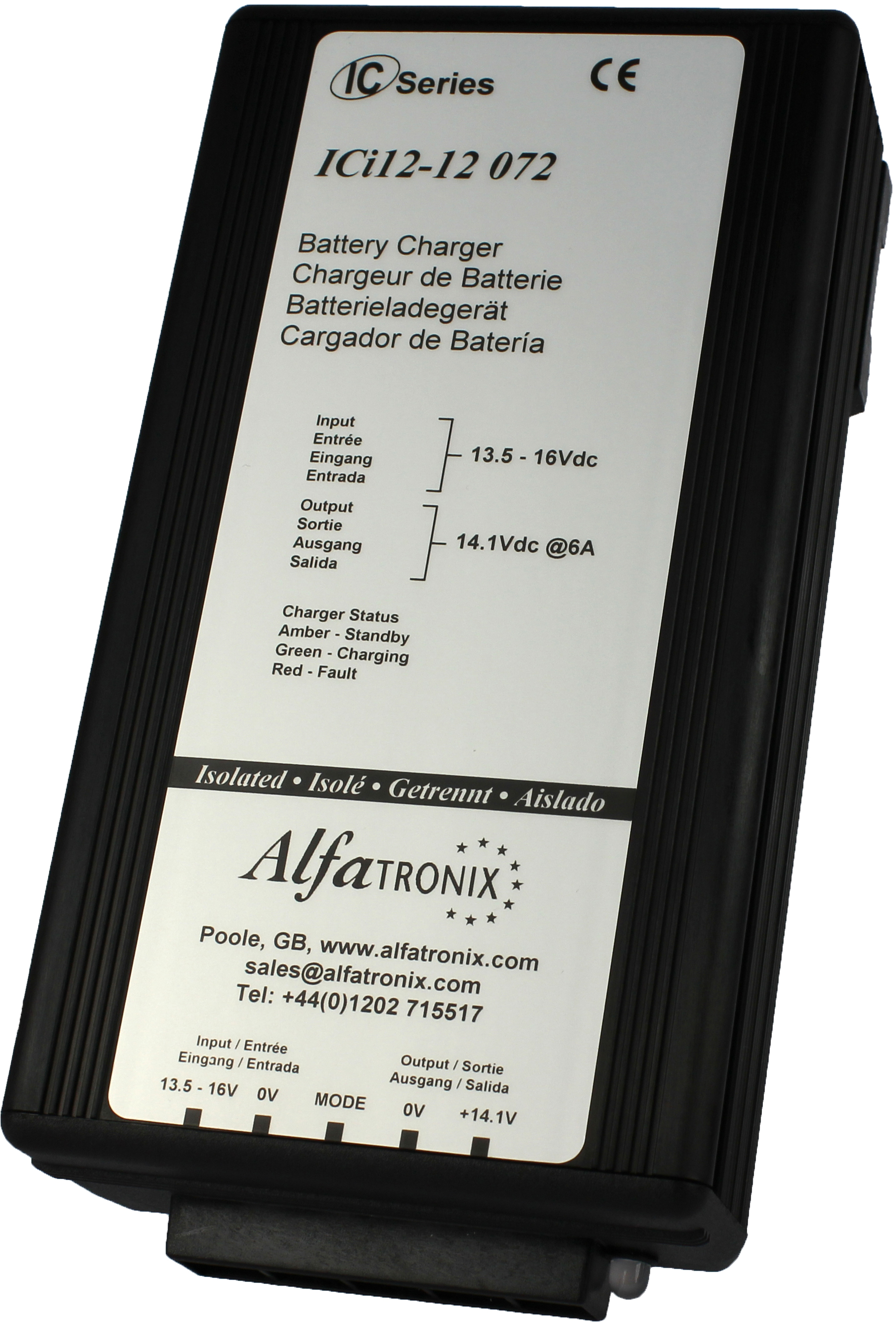 Alfatronix Batterieladegerät 12V/6A (ICi 12-12 072)