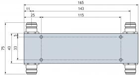 RPD 145-470/800-1000-10-N 2-fach