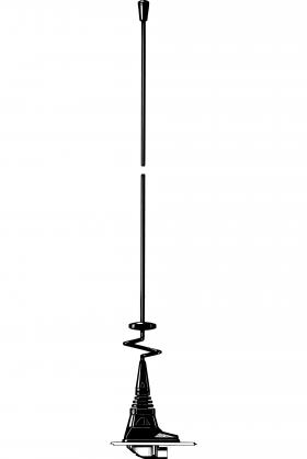 Procom 140-170 MHz und 400-480 MHz Antenne mit CX-Fuß (MHU3-CX)