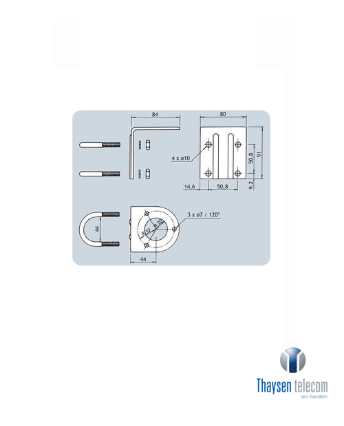 Procom SM-MAS Rohmontage Kit für AIS2/GPS4