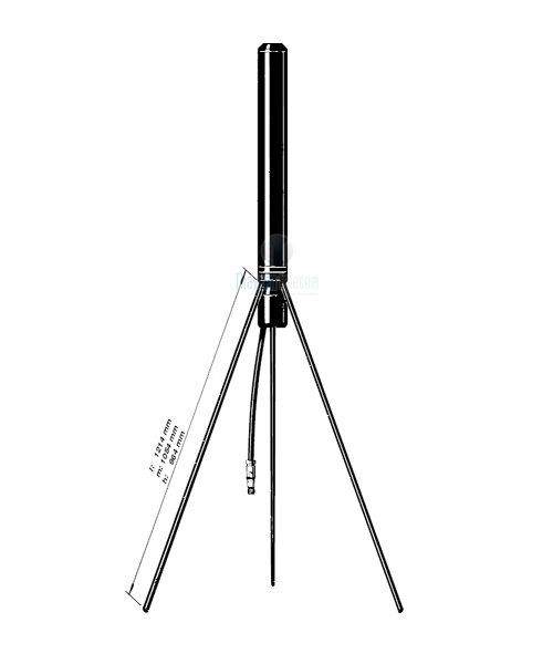 Procom 66-78 MHz 4m Feststationsantenne (GP 80 B/l)