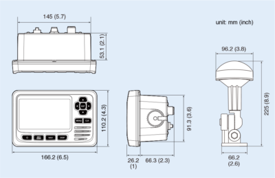 ICOM UKW-Marinefunkgerät (MA-510TR)