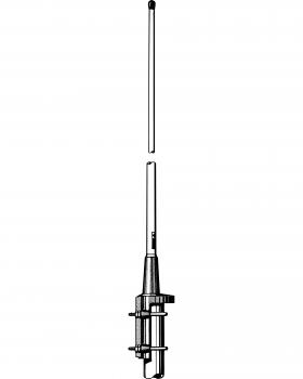 Procom 5dB breitbandige Glasfiber-Antenne mit Downtilt (CXL 70-5 C/T-7/H)