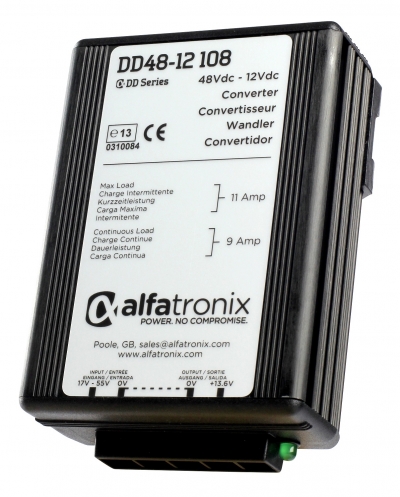 Alfatronix Spannungswandler 48/24V VDC 4,5 (DD48-24 108)