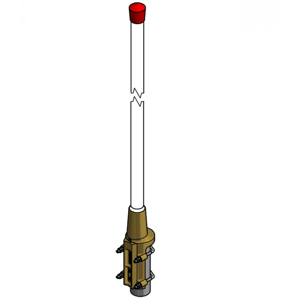 Procom 3 dB solide, breitbandige und antistatische Feststationsantenne (CXL2-3C/H)