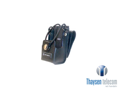 Motorola Hartledertasche mit drehbarer Gürtelschlaufe (PMLN4471)