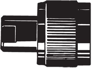 Procom Adapter BFME-Stecker/N-Stecker (schwarz)