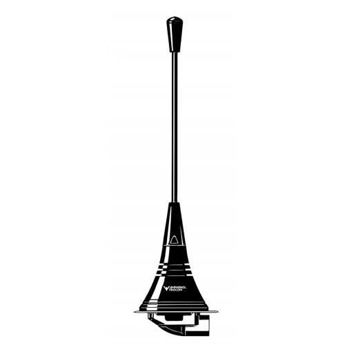 Procom 450-470 MHz 70cm Band Kfz-Antenne komplett mit Fuss ohne Kabel (MU1 LX-h)