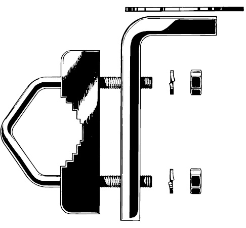 Procom Masthalterung für GPS 2000 Antennen (MB 2000)