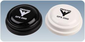 Procom GPS Patchantenne mit FME (male) Anschluss schwarz (GPS2000B-FME)