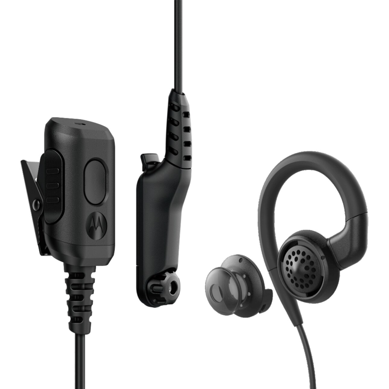 PMLN8295A 2-Wire Swivel Loud Audio Earpiece with Eartip