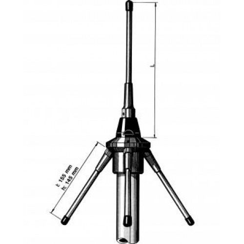 Procom 400-470 MHz 1/4  λ - 42mm (GP 450/l-42 mm)