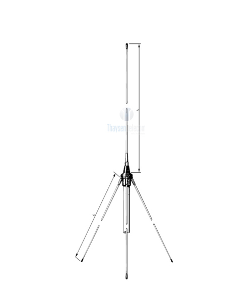Procom Ground Plane Antenne (GP 40)