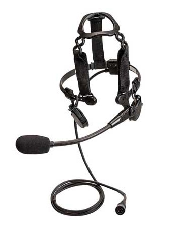 Motorola Tactical Temple Transducer / Boom Microphone (PMLN6833A)