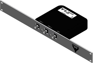 19"-Einschub Front für PRO-ISO-PHY-S2