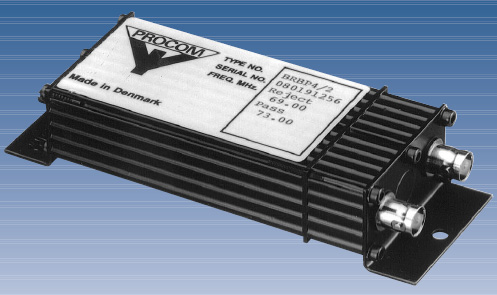 Procom 4m-Band 4-kreisiger Bandsperrpassfilter