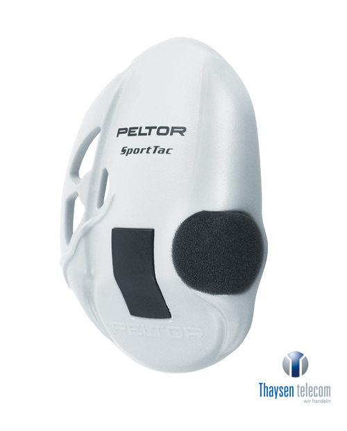 3M™ PELTOR™ SportTac™ Ersatzschalen, weiß (210100-478-VI)