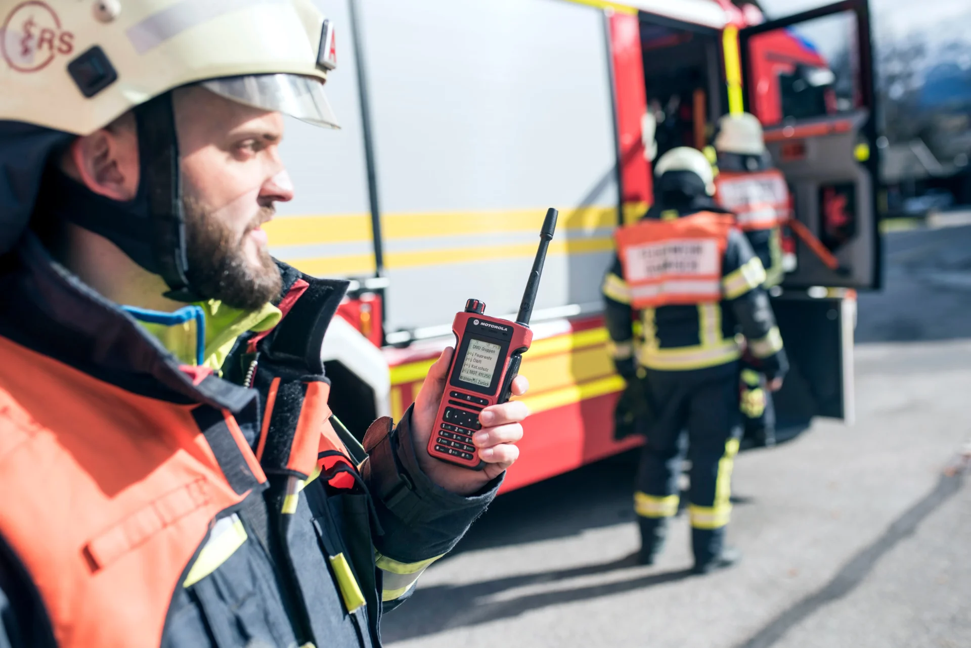 Motorola TETRA Betriebsfunkgeräte für Behörden