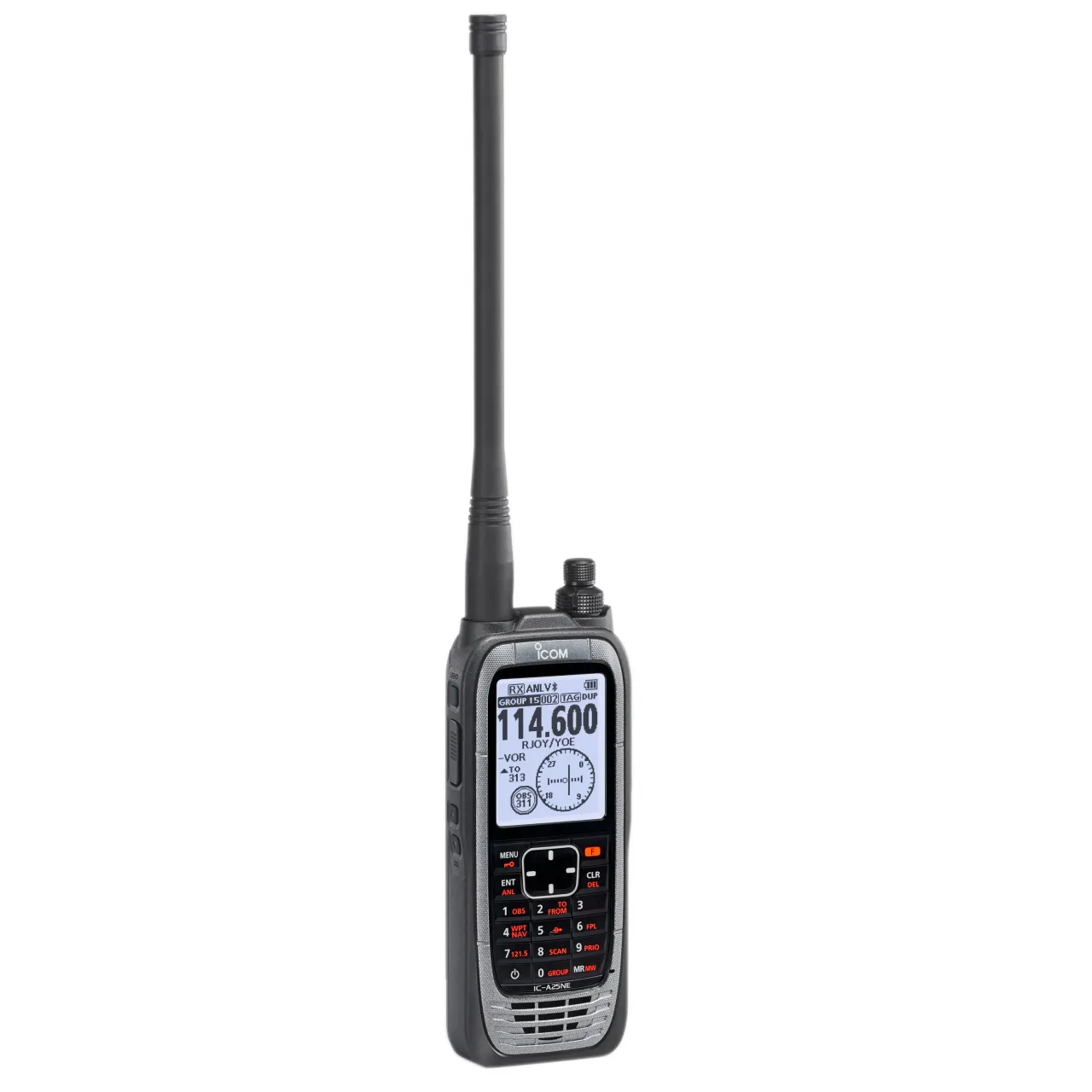 ICOM VHF-Flugfunk-Handfunkgerät NAV/COM mit GPS (IC-A25NE)